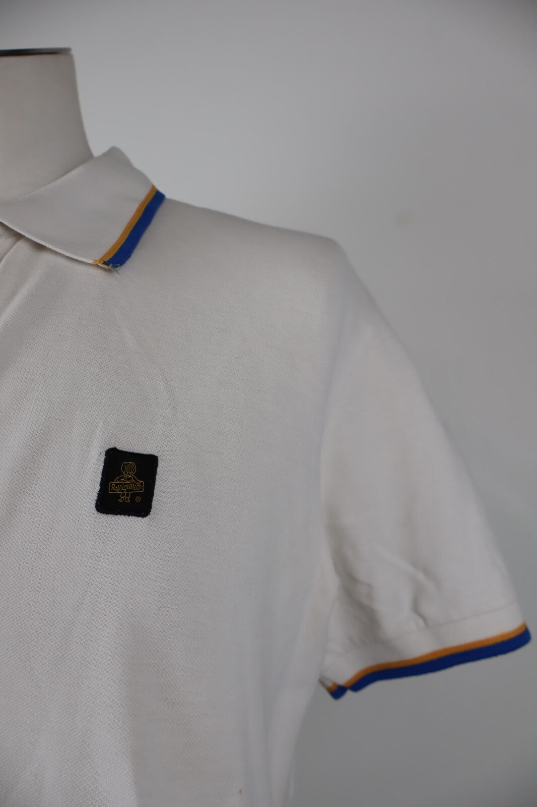 REFRIGIWEAR MAGLIA POLO UOMO TG. 2XL MAN T-SHIRT CASUAL VINTAGE COTONE