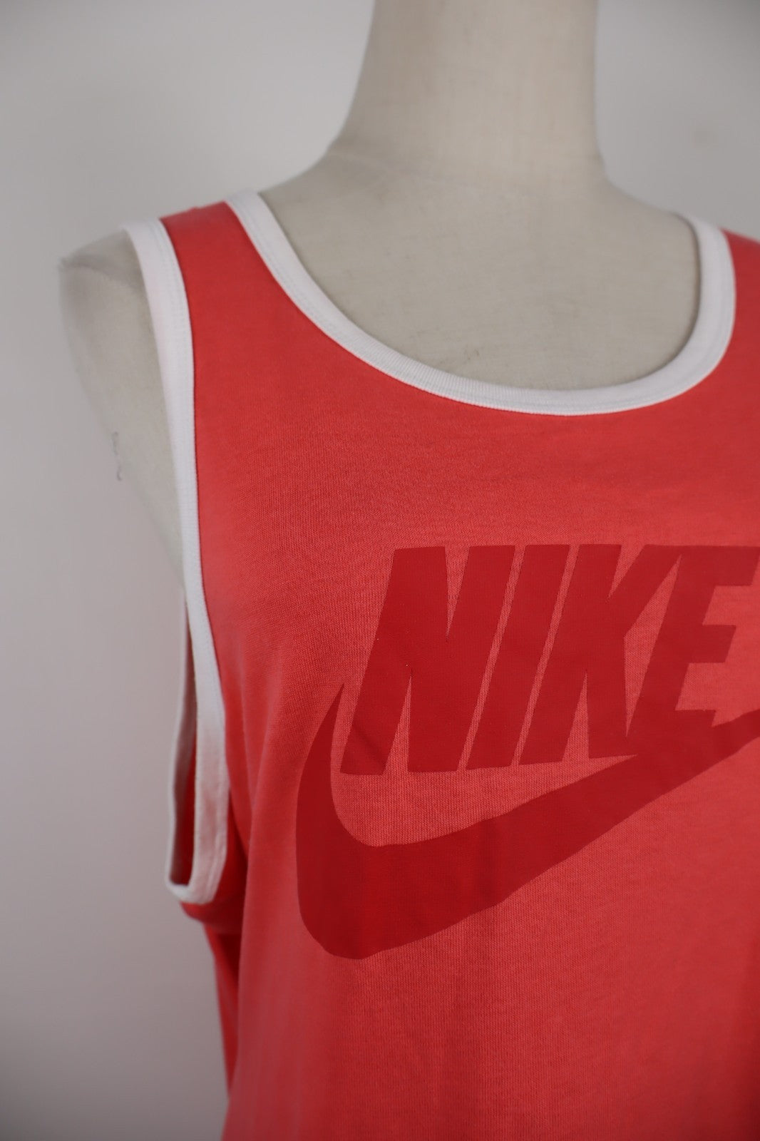 NIKE CANOTTA MAGLIA TOP DONNA TG. XL WOMAN CASUAL VINTAGE T-SHIRT COTONE COTTON