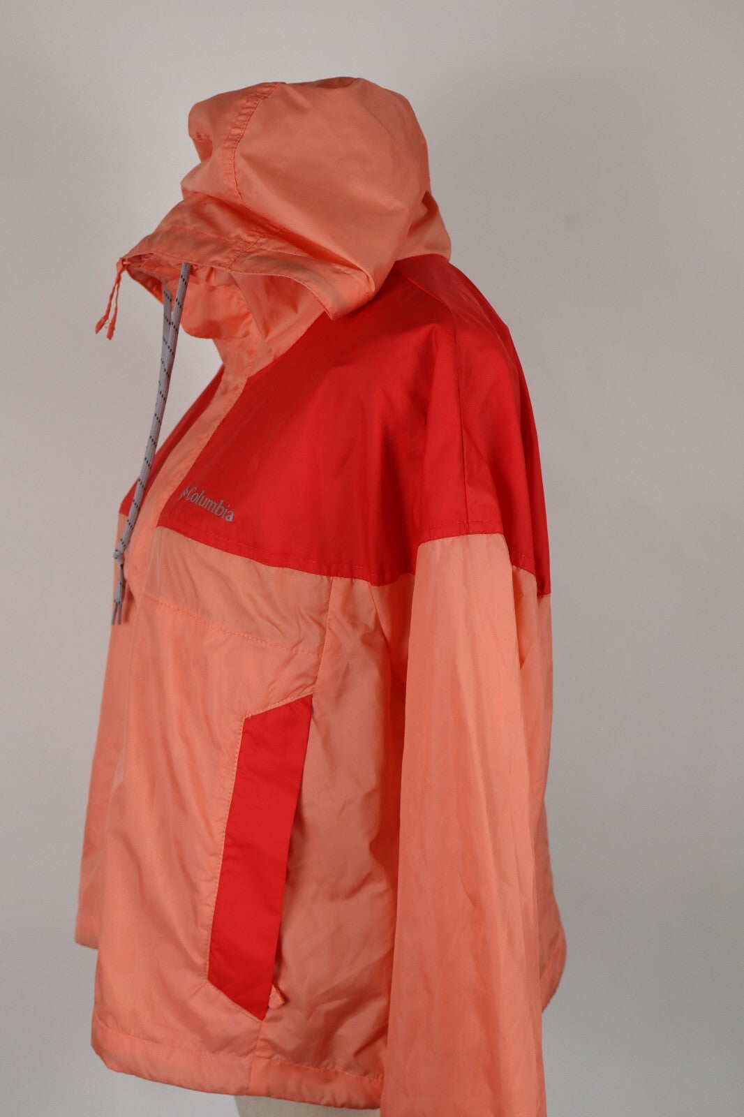 COLUMBIA GIUBBINO IMPERMEABILE WATERPROOF DONNA TG M WOMAN JACKET CASUAL VINTAGE