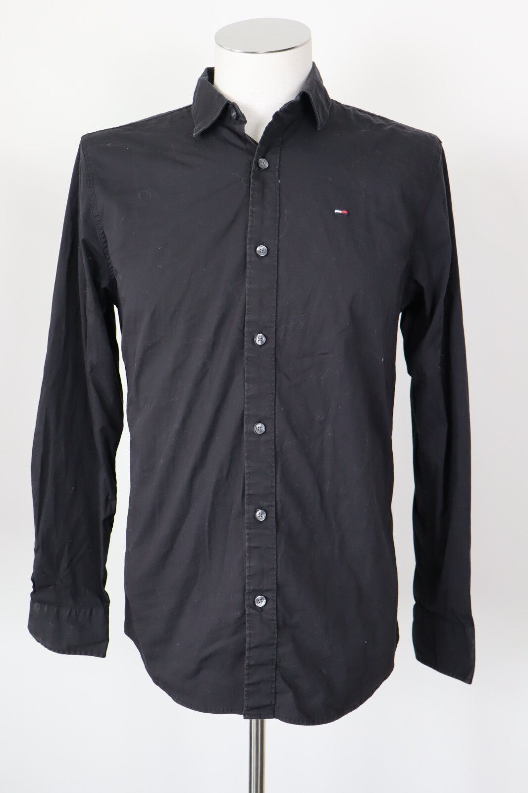 TOMMY HILFIGER CAMICIA COTONE SHIRT UOMO Tg. M MAN VINTAGE CASUAL COTTON