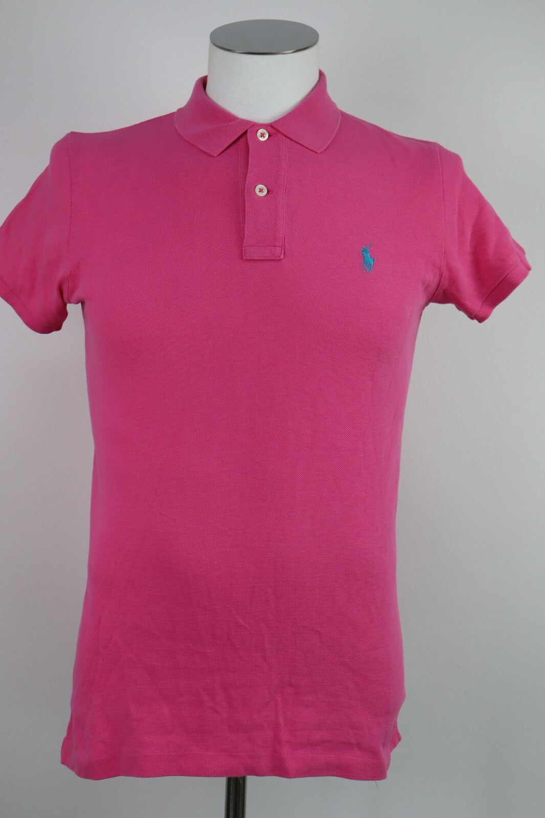 RALPH LAUREN MAGLIA POLO  UOMO TG L MAN CASUAL VINTAGE T-SHIRT COTONE COTTON