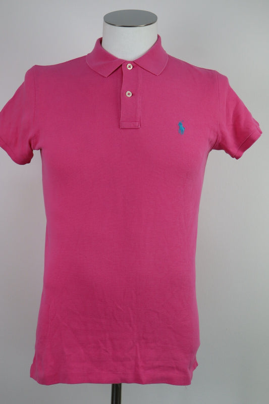 RALPH LAUREN MAGLIA POLO  UOMO TG L MAN CASUAL VINTAGE T-SHIRT COTONE COTTON