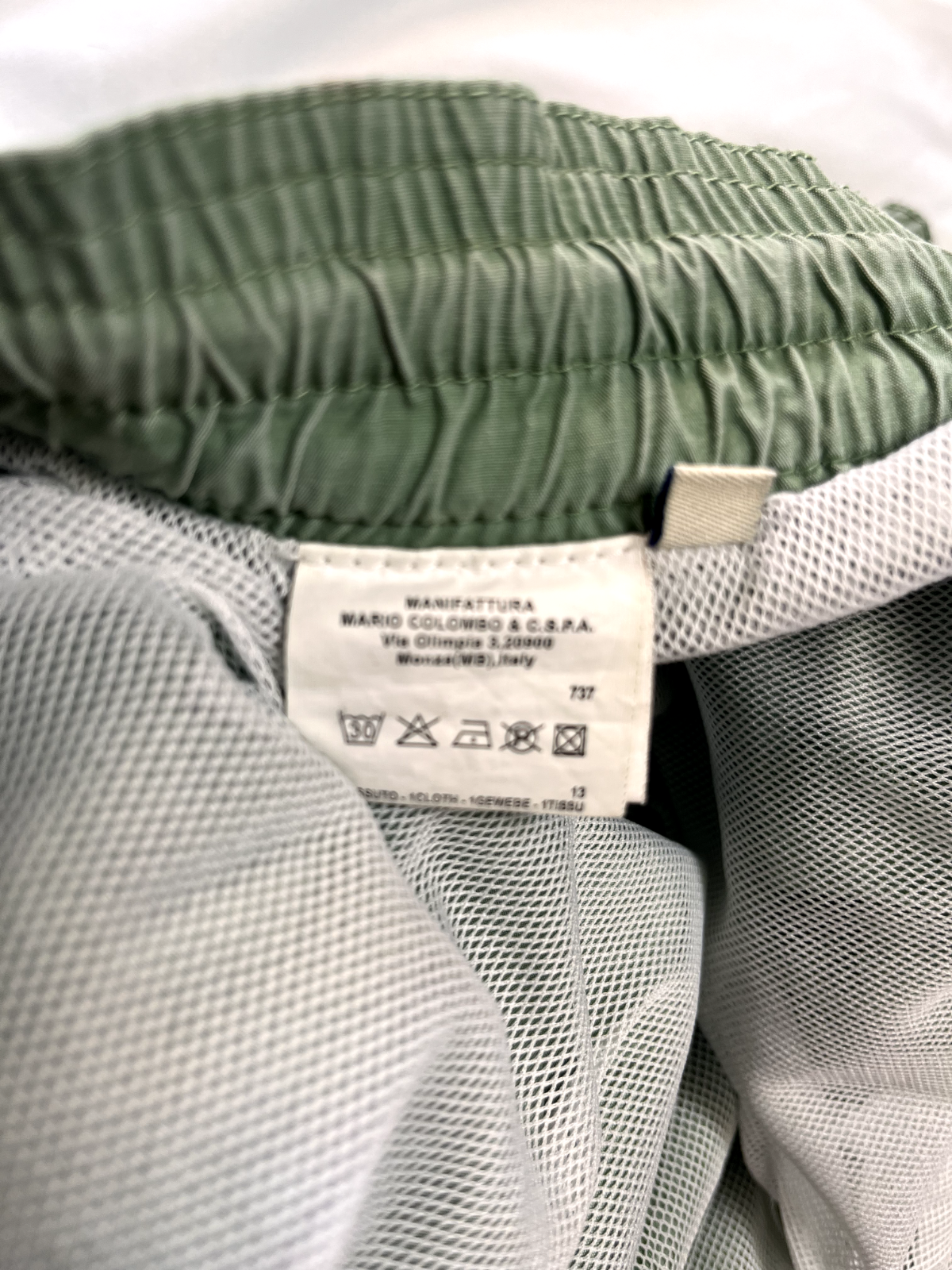 COLMAR COSTUME PANTALONCINO MARE UOMO TG 52 MEN SWIMSUIT VINTAGE CASUAL