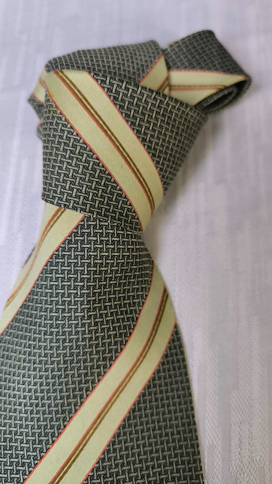 RICHEL 100% SILK TIE SETA CRAVATTA NECKTIE MADE IN ITALY