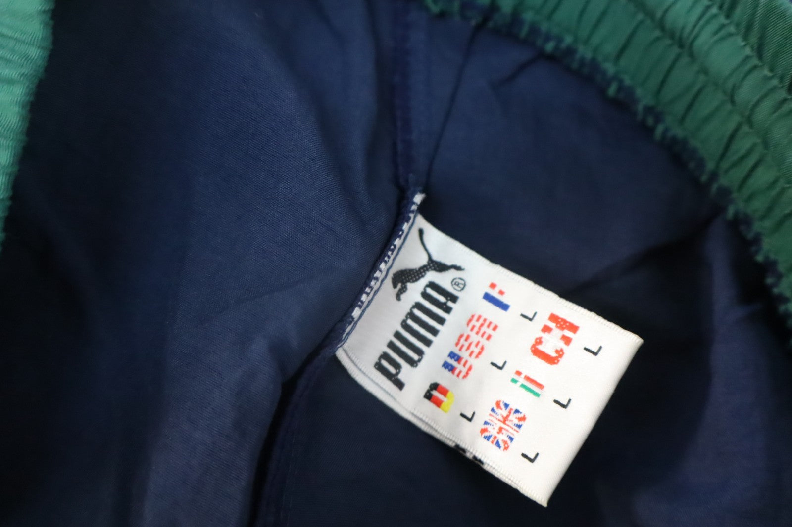 PUMA COSTUME PANTALONCINO MARE UOMO TG L MEN SWIMSUIT VINTAGE CASUAL LOGO