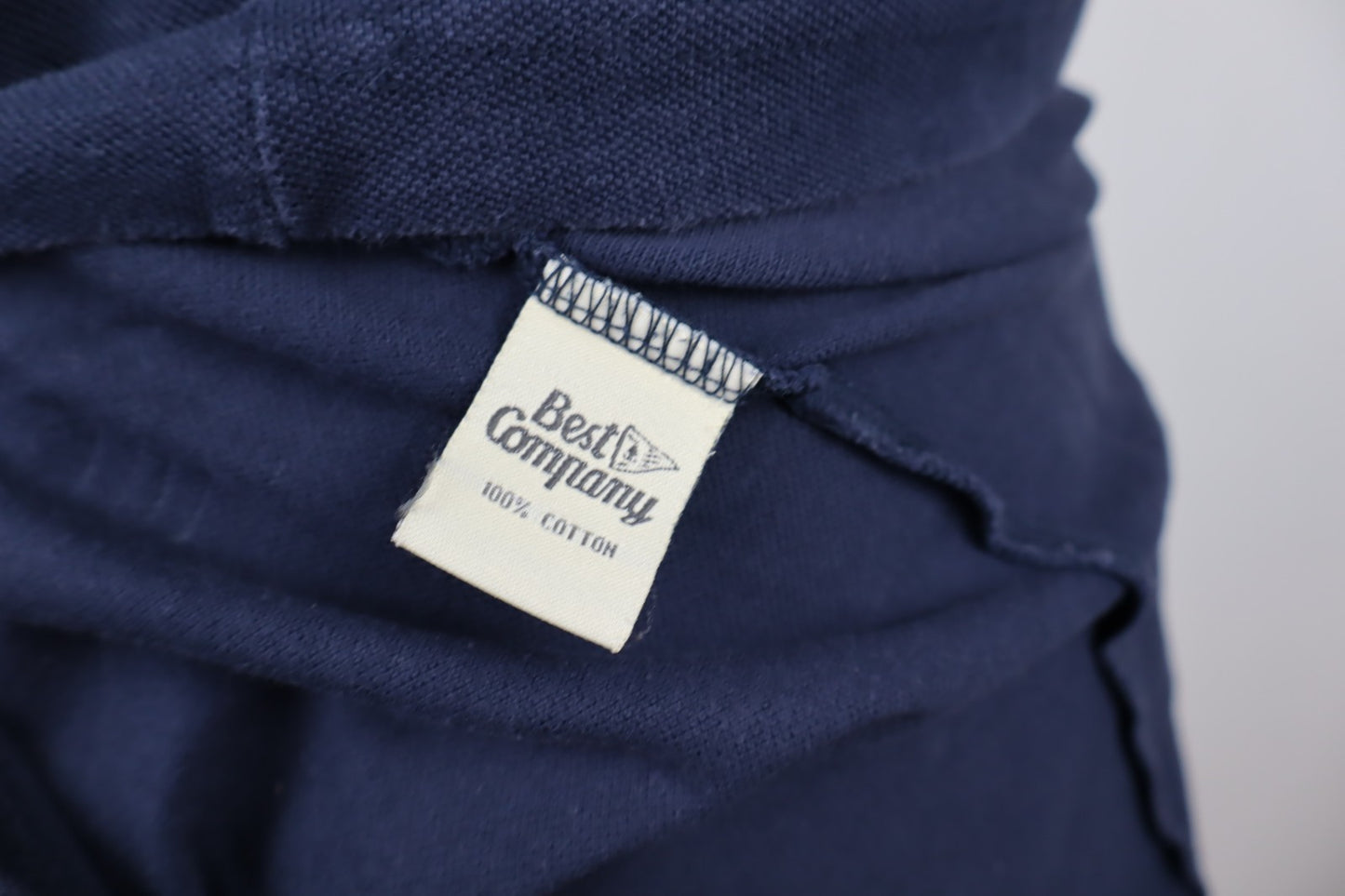 BEST COMPANY VESTITO ABITO A POLO DONNA TG. M WOMAN CASUAL VINTAGE DRESS COTONE