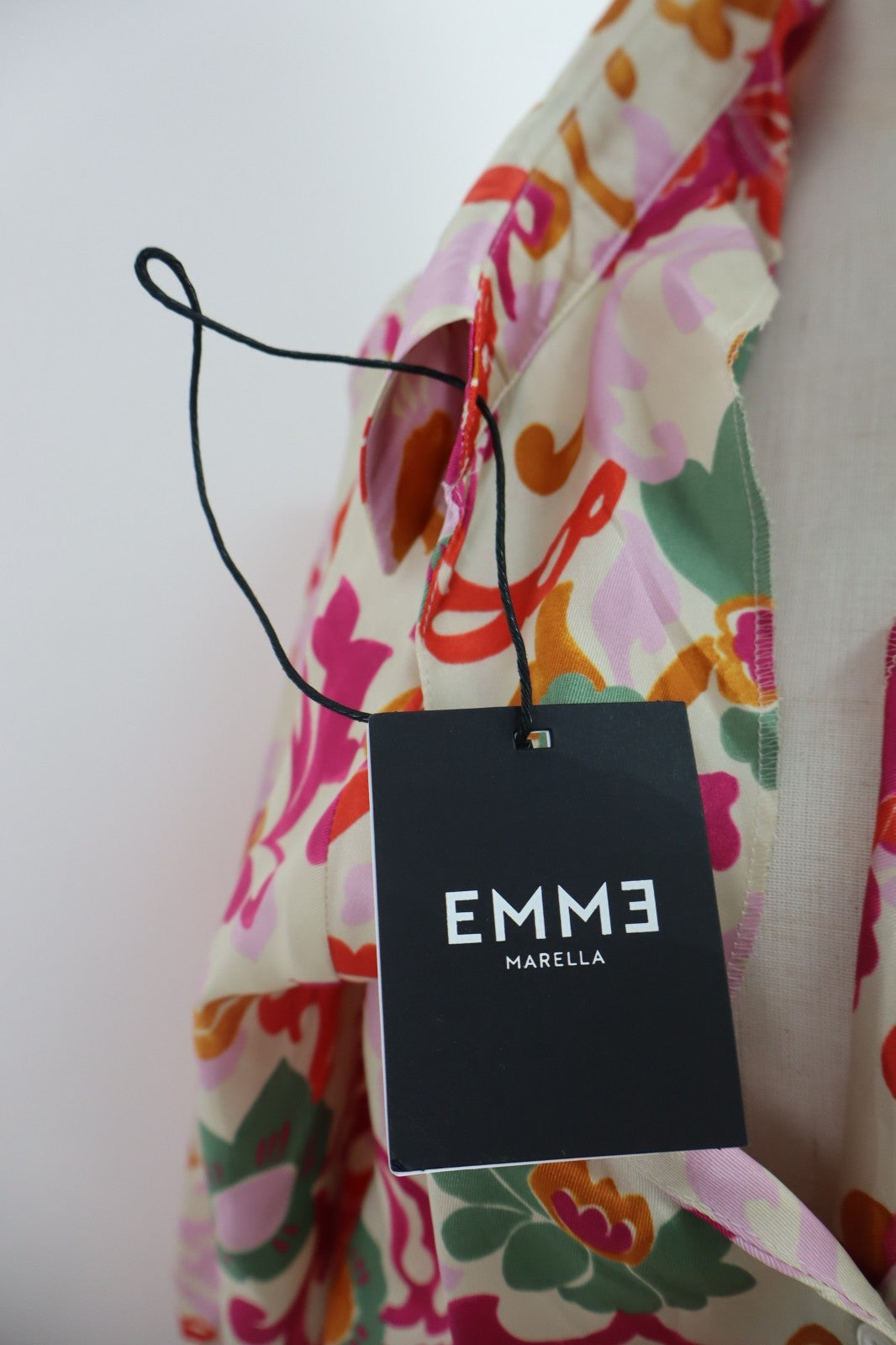 EMME MARELLA VESTITO ABITO DONNA TG. 50 WOMAN CASUAL VINTAGE DRESS CON TAG