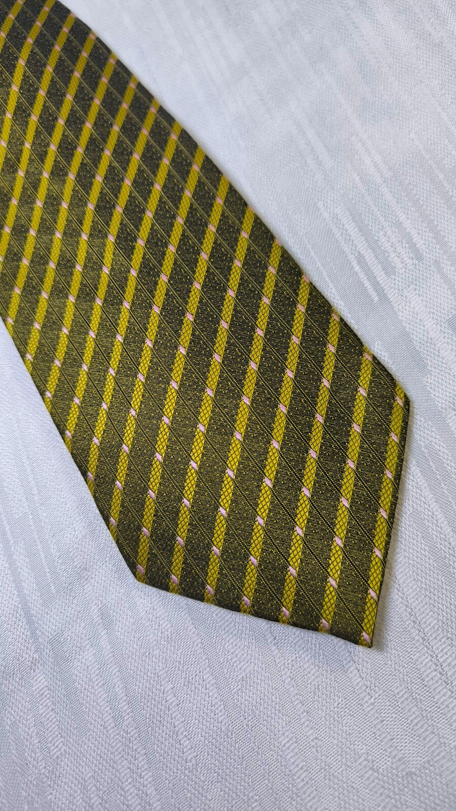 ORLANDO VIESTRI 100%  SILK TIE SETA CRAVATTA UOMO NECKTIE MADE IN ITALY VINTAGE