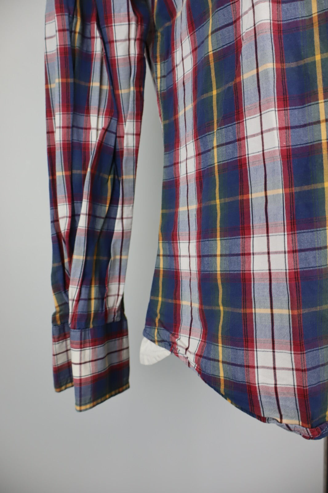 AMERICANINO CAMICIA UOMO COTONE TG. L MAN CASUAL VINTAGE SHIRT COTTON