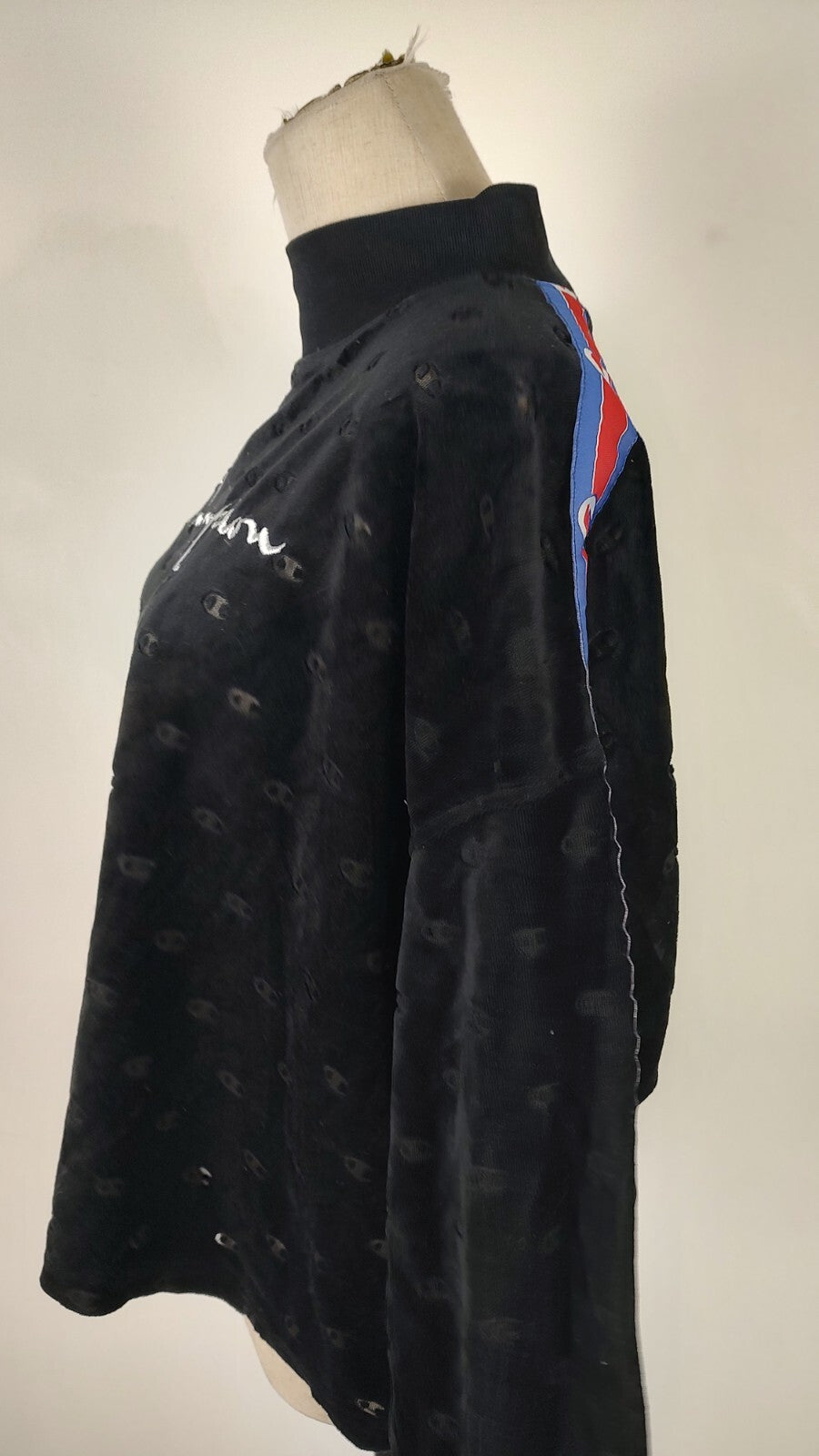 CHAMPION FELPA DONNA Tg L WOMAN CASUAL VINTAGE SPORT SWEATSHIRT