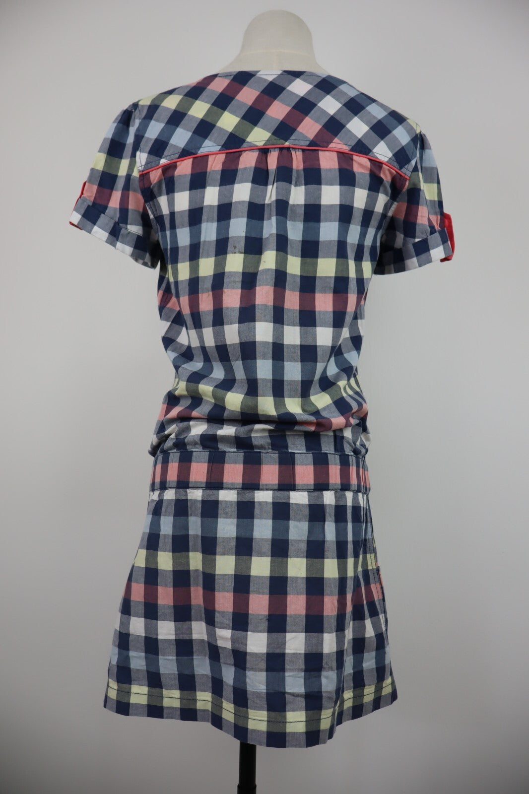 O'NEILL VESTITO A CAMICIA DONNA TG S WOMAN CASUAL VINTAGE DRESS COTONE
