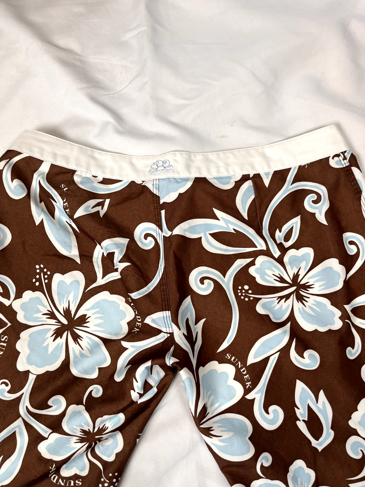 SUNDEK COSTUME PANTALONCINO MARE UOMO TG 2 MEN SWIMSUIT VINTAGE CASUAL