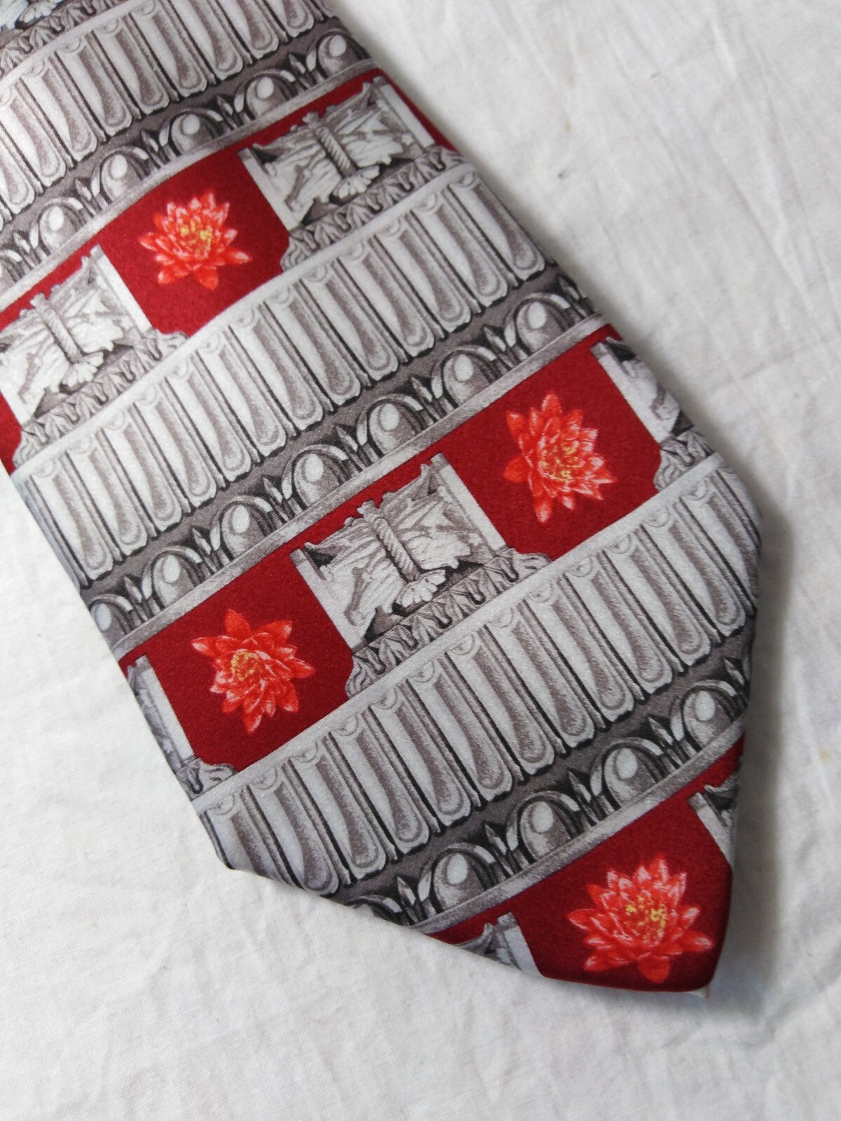 PALAIS DES DOGES 100% SILK TIE SETA CRAVATTA NECKTIE MADE IN ITALY