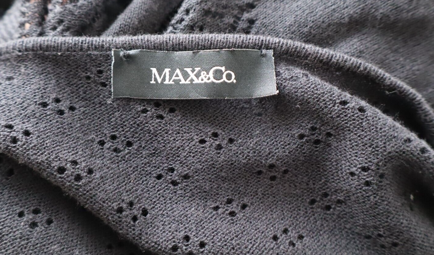 MAX&CO CARDIGAN MAGLIONE MAGLIA DONNA Tg. S WOMAN CASUAL SWEATER COTONE