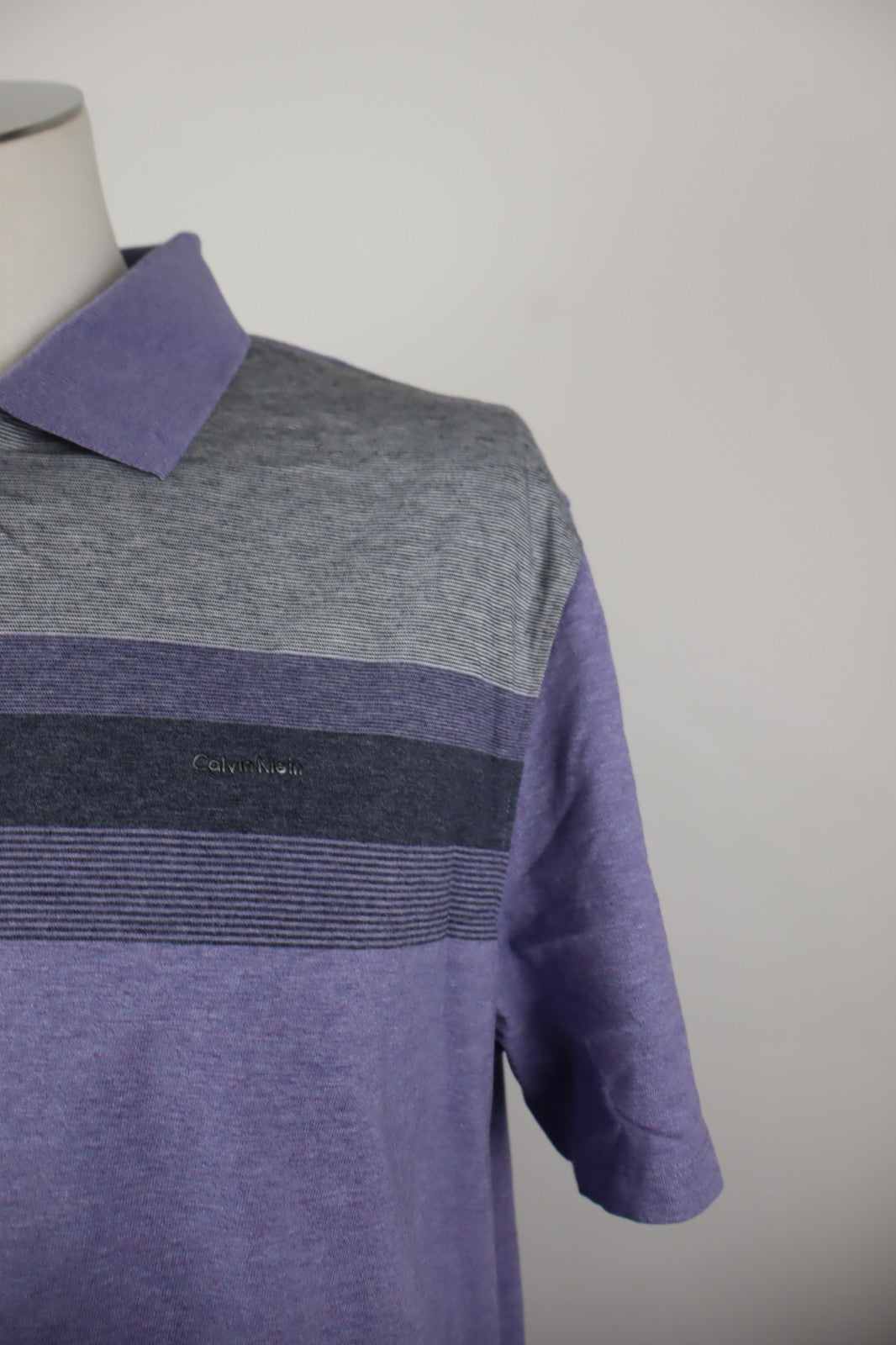 CALVIN KLEIN MAGLIA POLO UOMO COTONE XL MAN COTTON T-SHIRT CASUAL VINTAGE LOGO