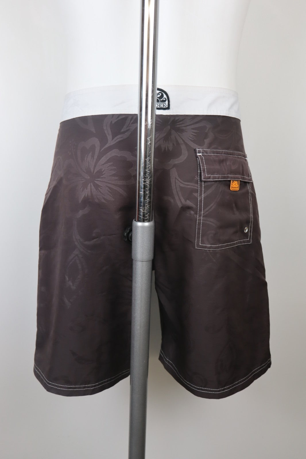 SUNDEK COSTUME PANTALONCINO MARE UOMO TG 32 MEN SWIMSUIT VINTAGE CASUAL LOGO