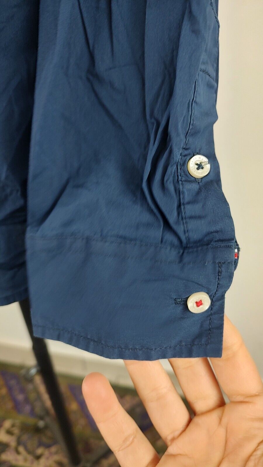 TOMMY HILFIGER CAMICIA DONNA TG. S WOMAN SHIRT CASUAL VINTAGE