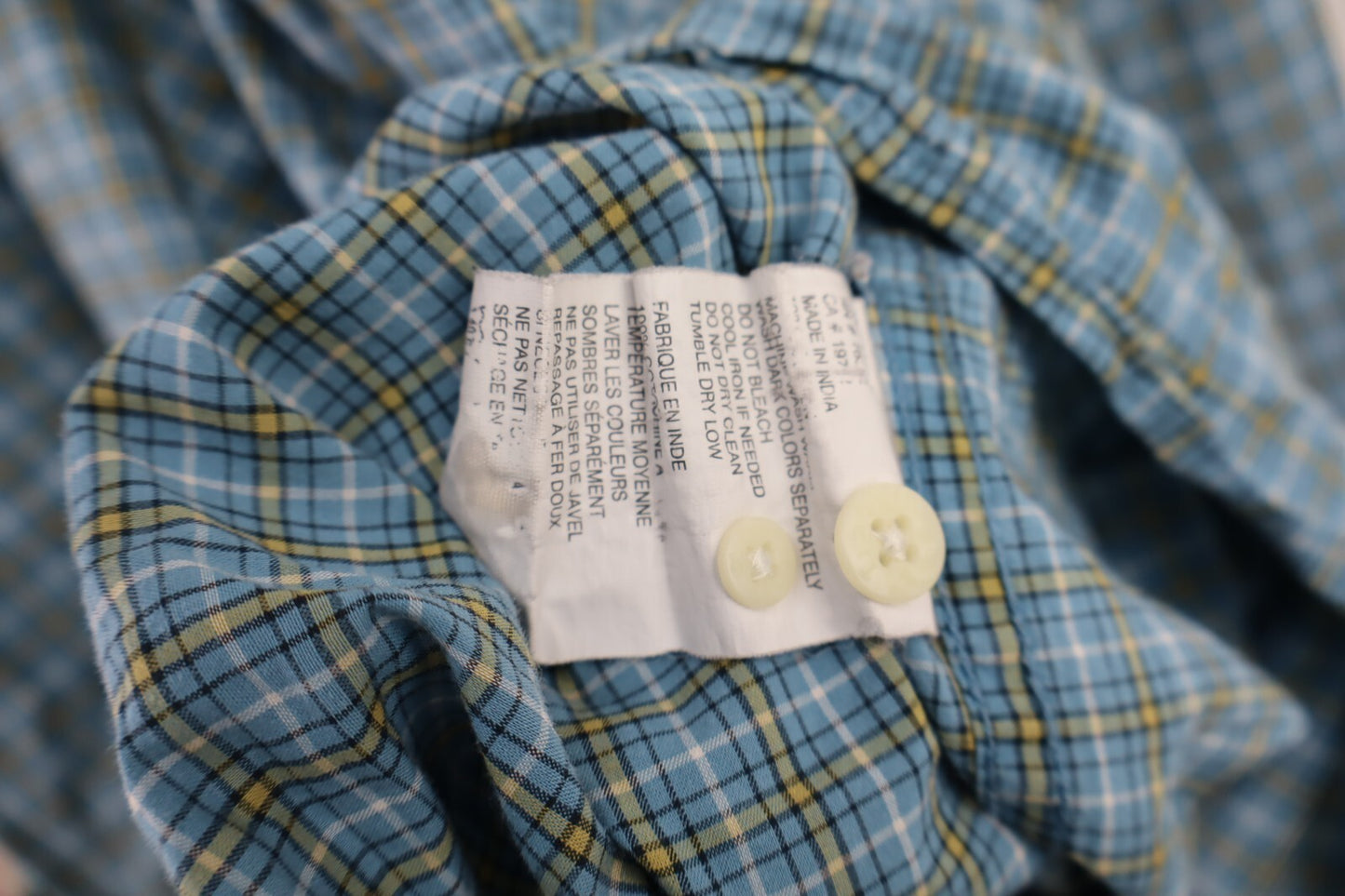 TIMBERLAND CAMICIA COTONE UOMO TG. XL MAN CASUAL VINTAGE SHIRT COTONE COTTON