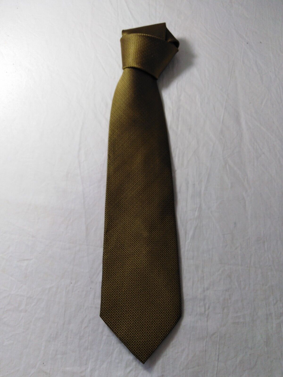 L'ARTE DELLA CAMICIA  SILK TIE SETA CRAVATTA SELF TIPPED NECKTIE MADE IN ITALY