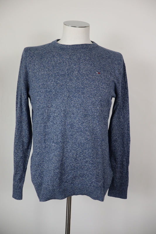 TOMMY HILFIGER MAGLIONE COTONE VINTAGE UOMO Tg. S MAN SWEATER CASUAL
