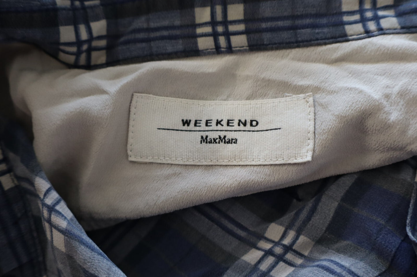 WEEKEND MAX MARA CAMICIA LUNGA DONNA TG 46 WOMAN SHIRT CASUAL VINTAGE SETA SILK