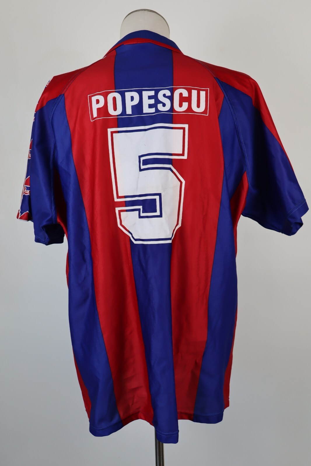 BARCA KAPPA BARCELLONA POPESCU N 5 MAGLIA CALCIO UOMO XL SOCCER SHIRT SPORT MAN