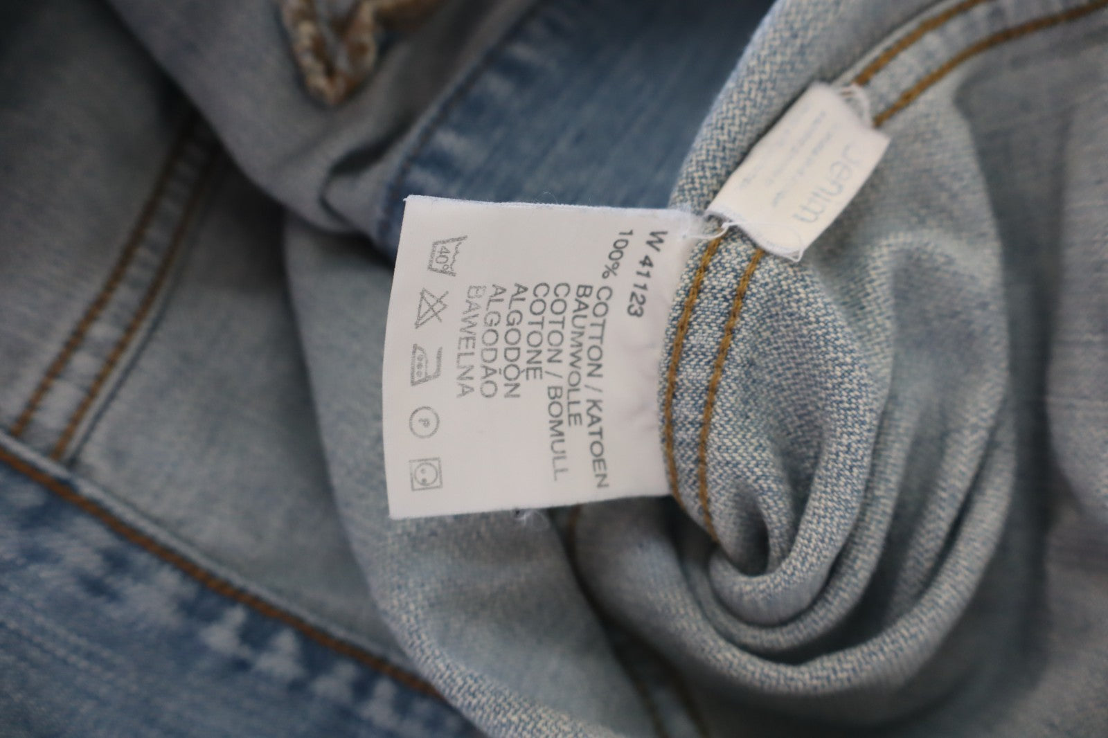 WRANGLER GIUBBINO JEANS DENIM GIACCA UOMO TG L MAN CASUAL JACKET VINTAGE COTONE