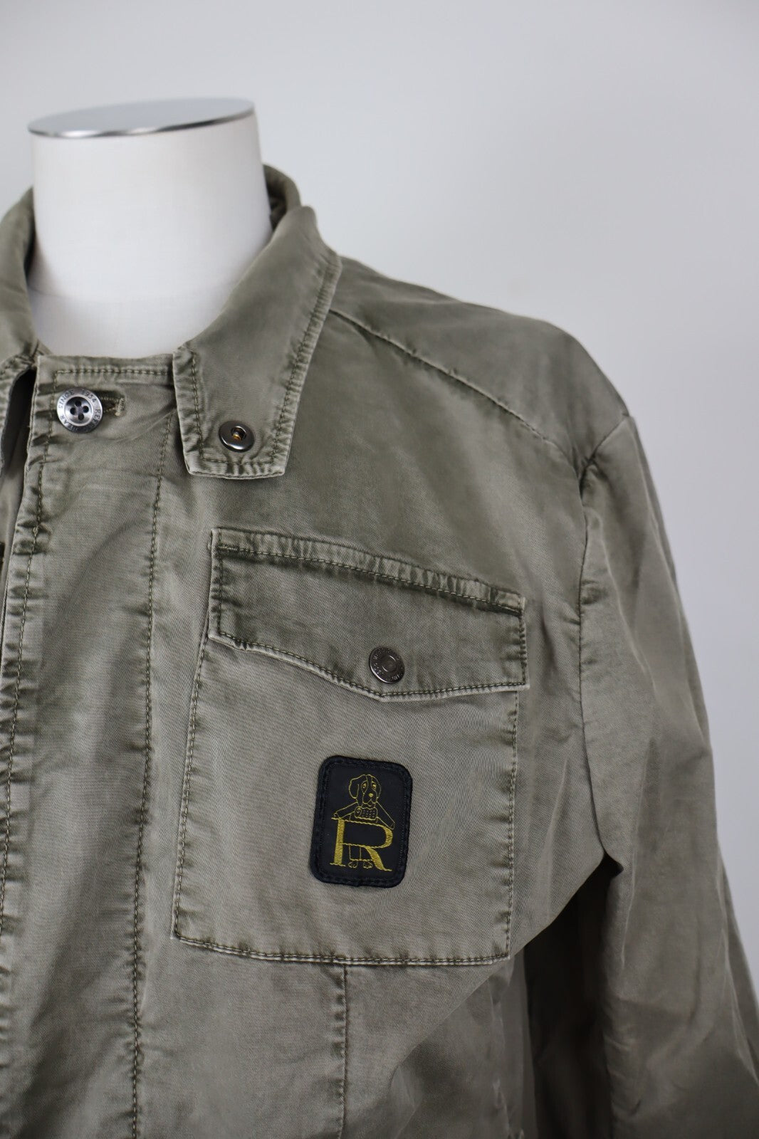 REFRIGIWEAR GIUBBINO LEGGERO GIACCA UOMO Tg 48 MAN CASUAL VINTAGE JACKET