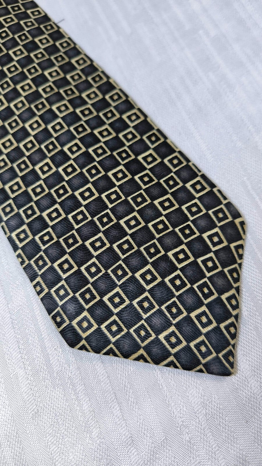 CHARLESTON TIE RACK 100% SILK TIE SETA CRAVATTA NECKTIE MADE IN ITALY