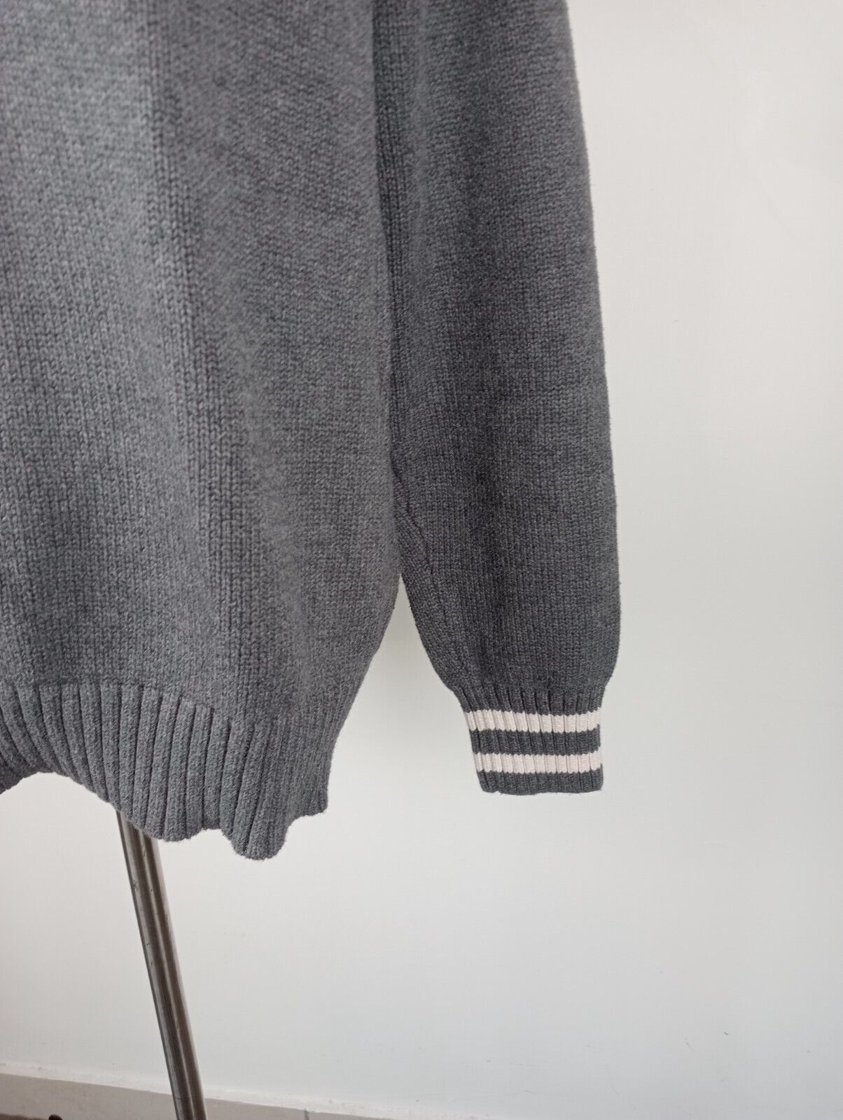 TOMMY HILFIGER MAGLIONE COTONE COTTON VINTAGE UOMO Tg. L MAN SWEATER CASUAL