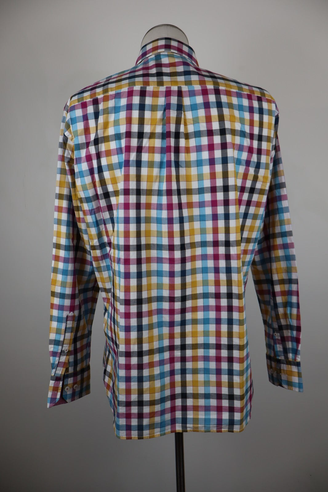 BUGATTI CAMICIA UOMO COTONE TG. L 41 42 MAN CASUAL VINTAGE COTTON SHIRT