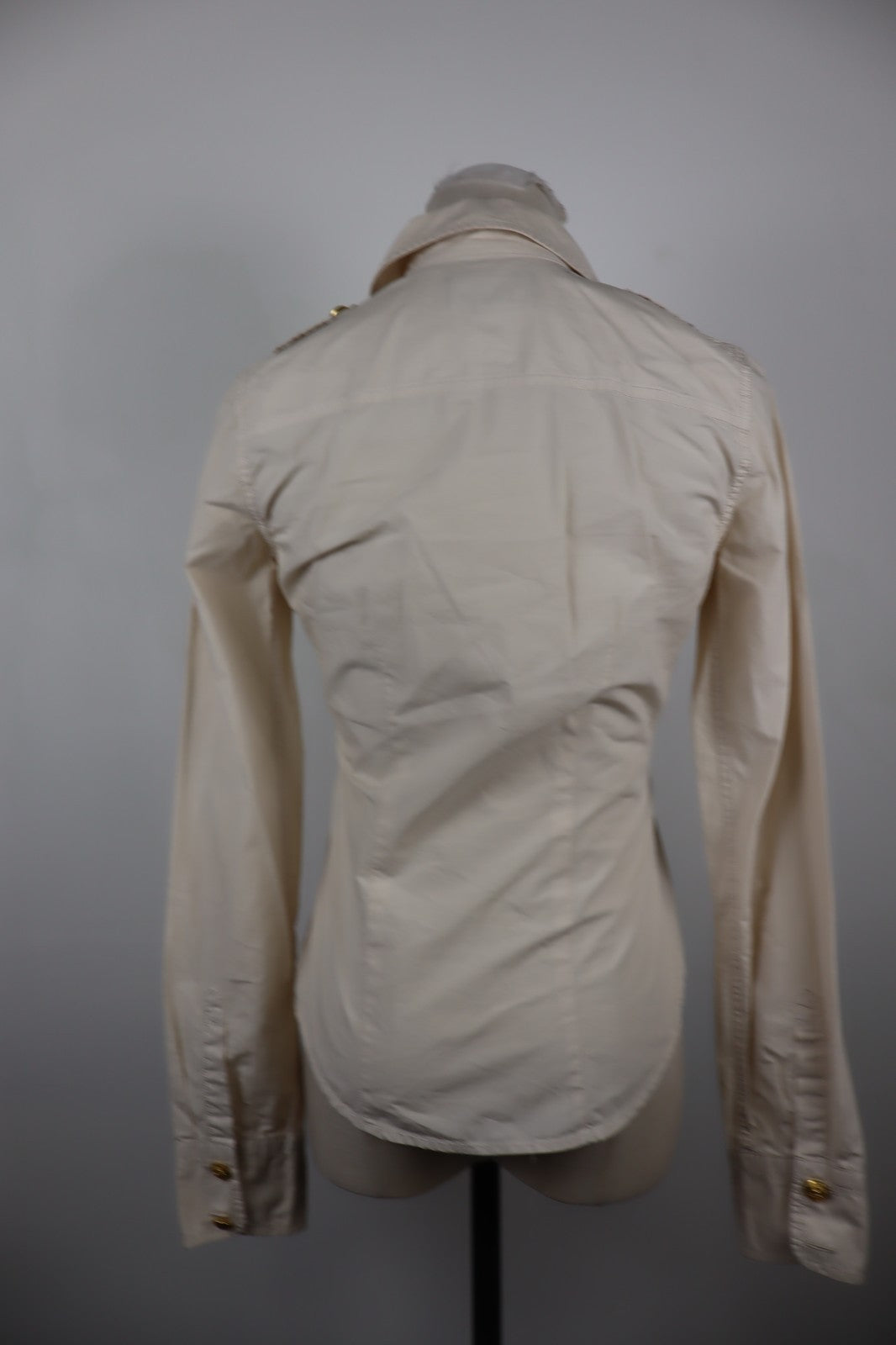 RALPH LAUREN CAMICIA DONNA TG. S WOMAN SHIRT CASUAL VINTAGE COTONE COTTON LOGO