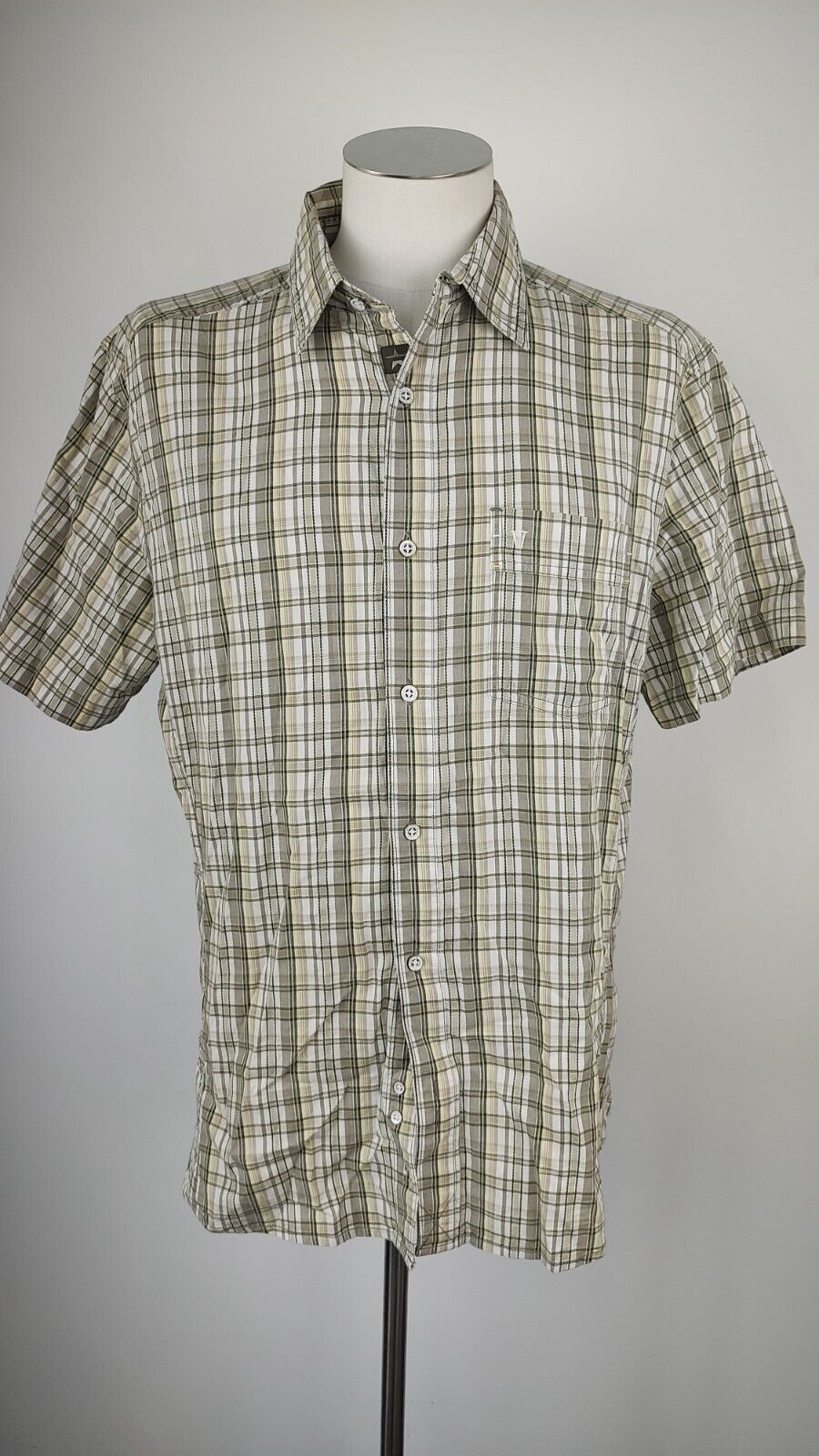 WRANGLER CAMICIA UOMO TG. XL MAN CASUAL VINTAGE SHIRT COTONE