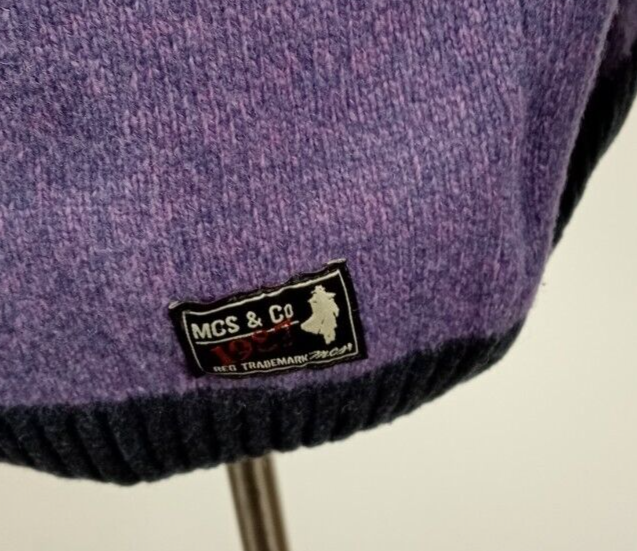 MARLBORO CLASSICS MAGLIONE LANA COTONE UOMO XL MAN SWEATER CASUAL VINTAGE