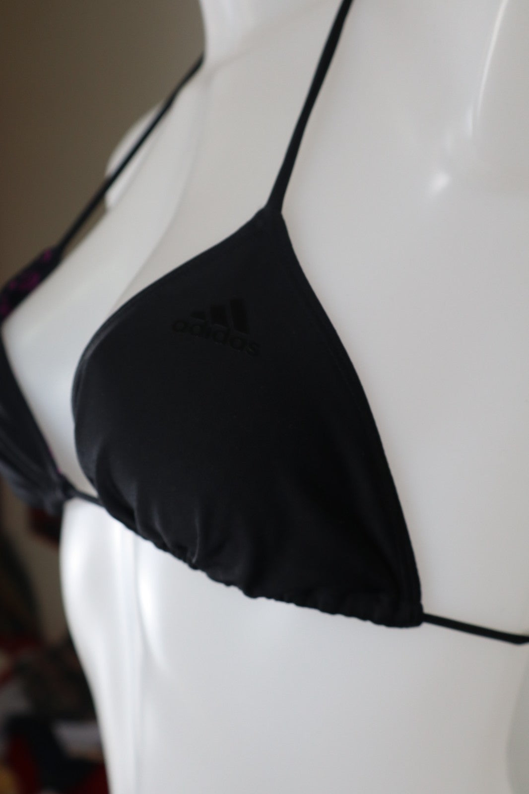 COSTUME ADIDAS DOUBLE FACE DUE PEZZI DONNA TG 40 WOMAN SWIMSUIT CASUAL VINTAGE
