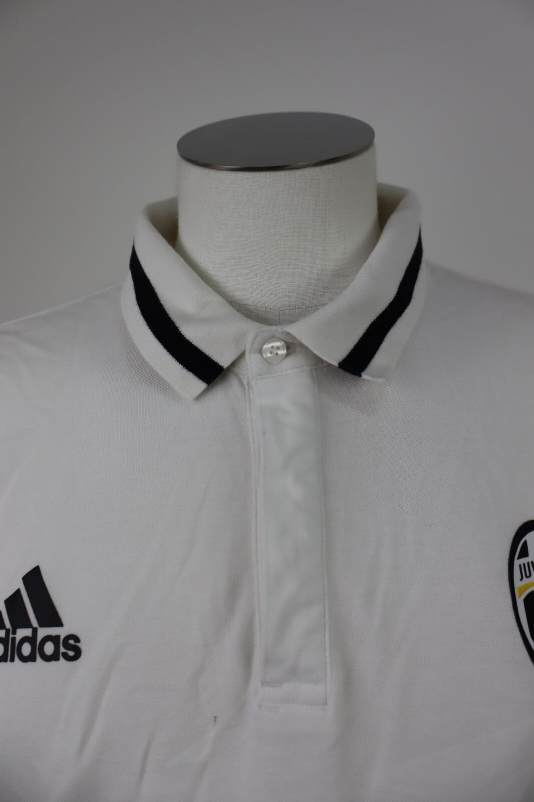 ADIDAS JUVENTUS POLO MAGLIA CALCIO UOMO Tg XL SOCCER TRIKOT MAN JERSEY SPORT
