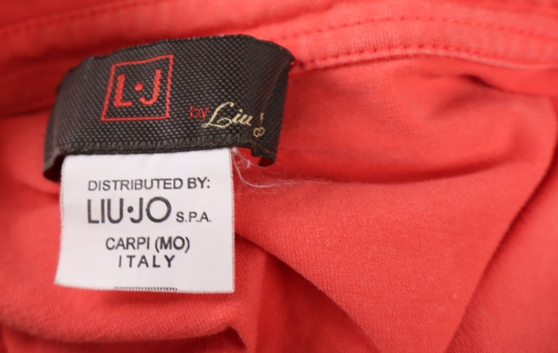 LIU JO POLO MAGLIA DONNA TG. M WOMAN T-SHIRT CASUAL VINTAGE COTONE COTTON