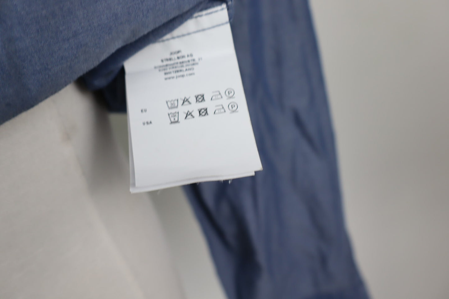 JOOP! CAMICIA UOMO TG 40 15 3/4 SLIM MAN CASUAL COTTON COTONE VINTAGE SHIRT