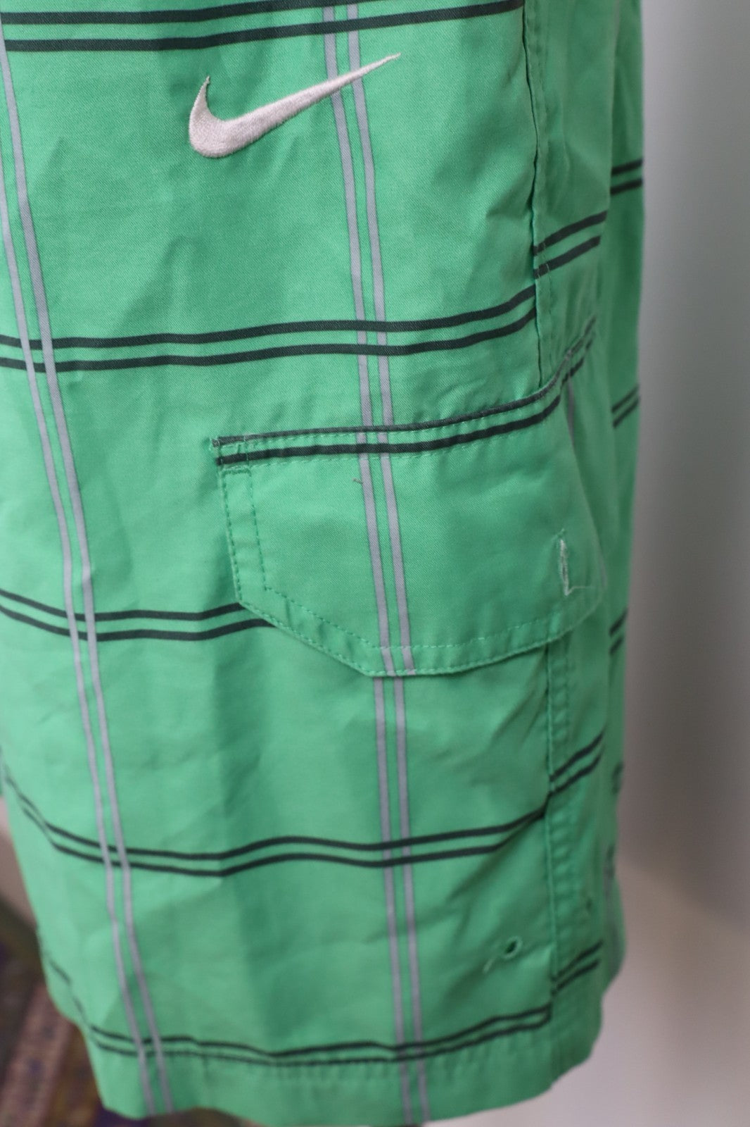 NIKE COSTUME PANTALONCINO MARE UOMO TG M MAN SWIMSUIT VINTAGE CASUAL SURF