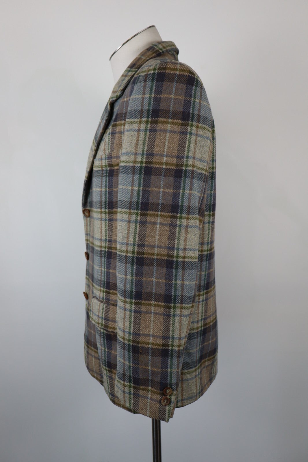 HENRY COTTON'S GIACCA BLAZER UOMO TG 16 MAN JACKET VINTAGE CASUAL LANA WOOL