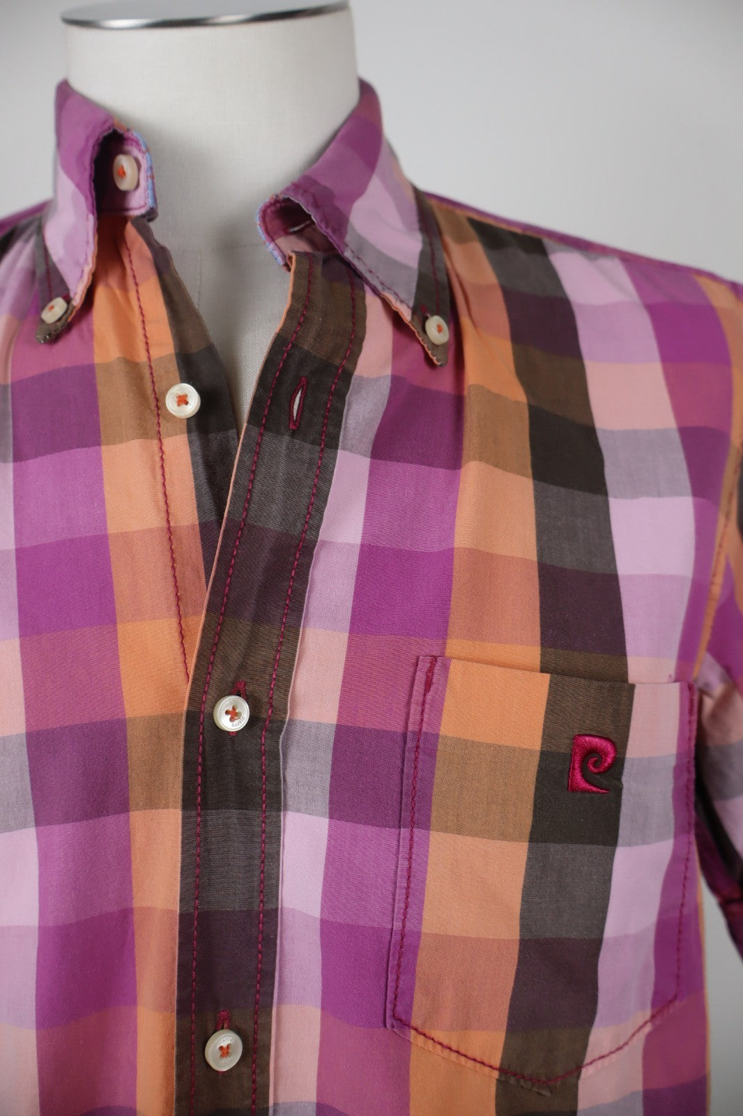 PIERRE CARDIN FRENCH HERITAGE '54 CAMICIA UOMO COTONE S MAN CASUAL VINTAGE SHIRT