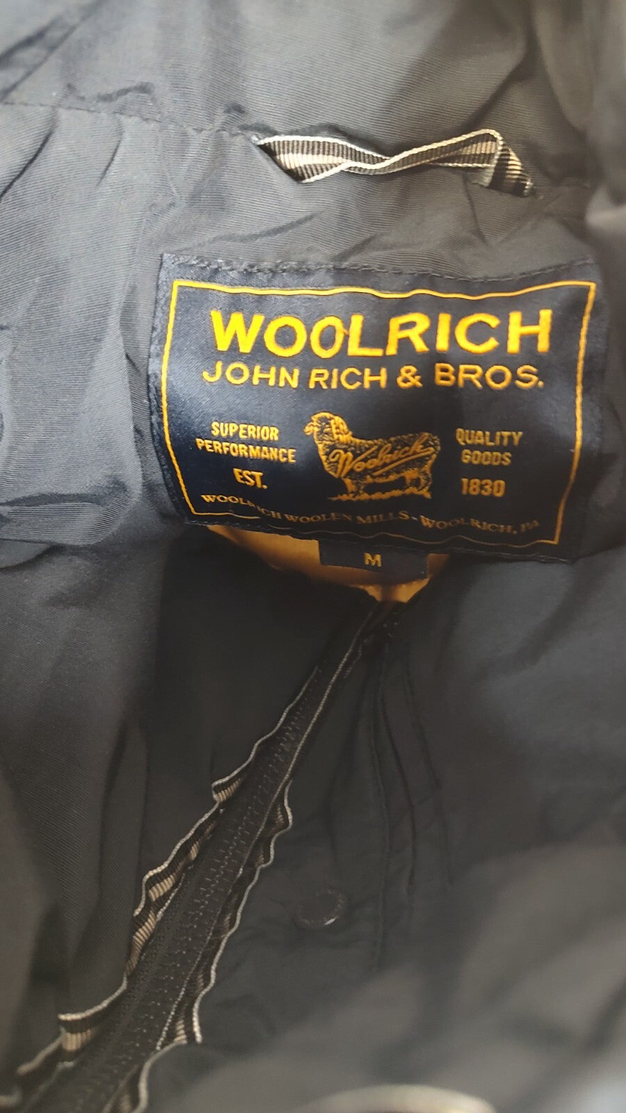 WOOLRICH GIUBBINO PIUMINO DONNA Tg M VINTAGE WOMAN JACKET CASUAL VINTAGE