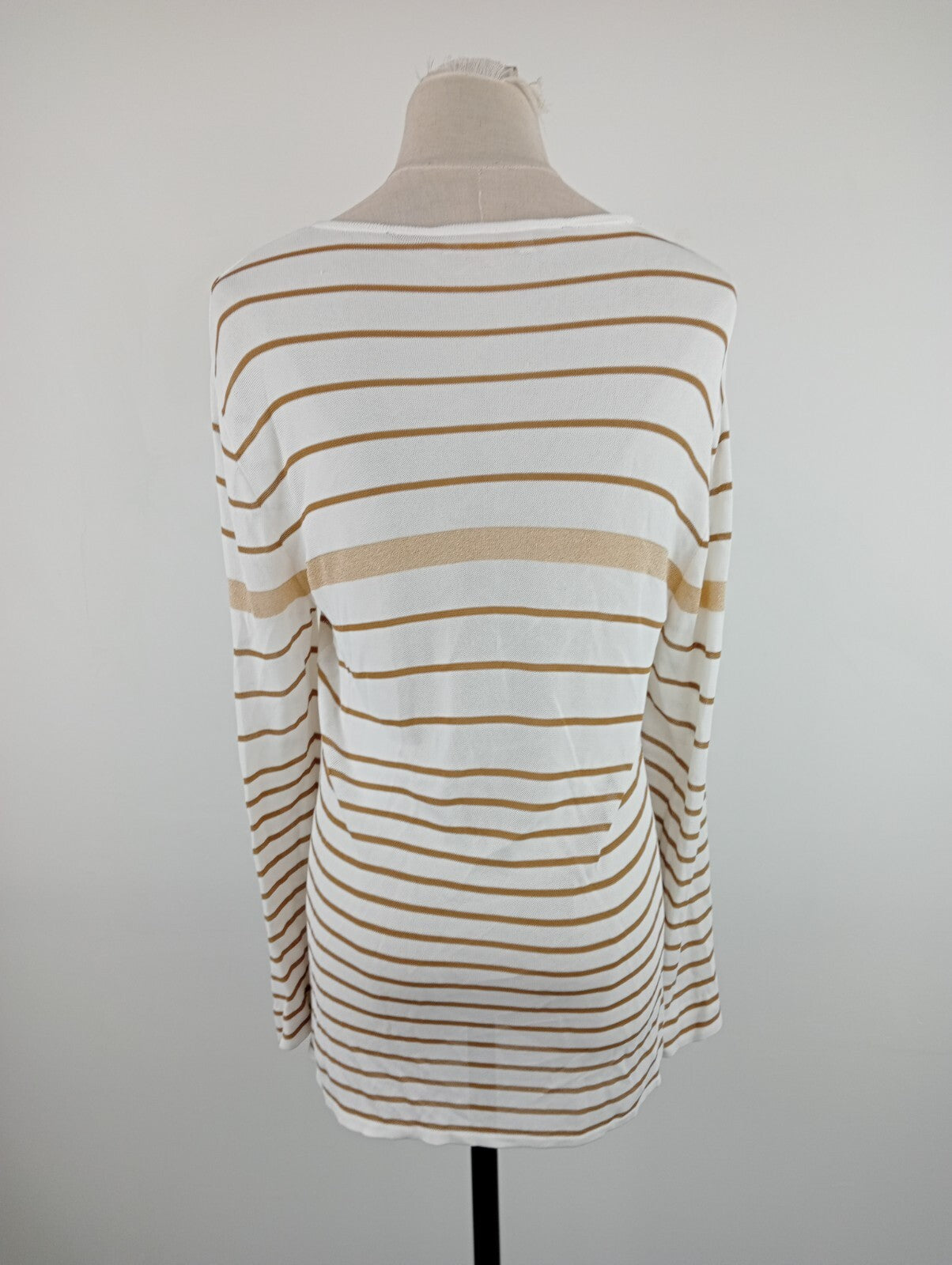 MARELLA MAGLIA ZIP DONNA TG. L WOMAN CASUAL VINTAGE T-SHIRT MADE ITALY