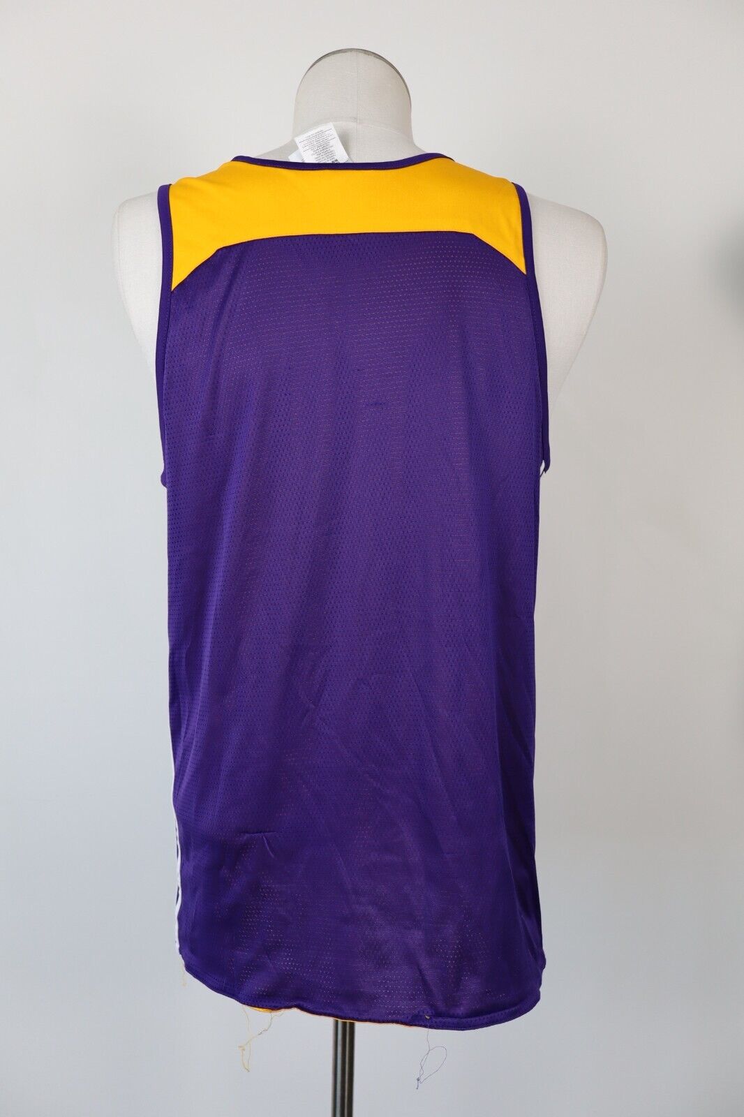 ADIDAS LAKERS LOS ANGELES NBA CANOTTA BASKET T-SHIRT UOMO TG M SPORT