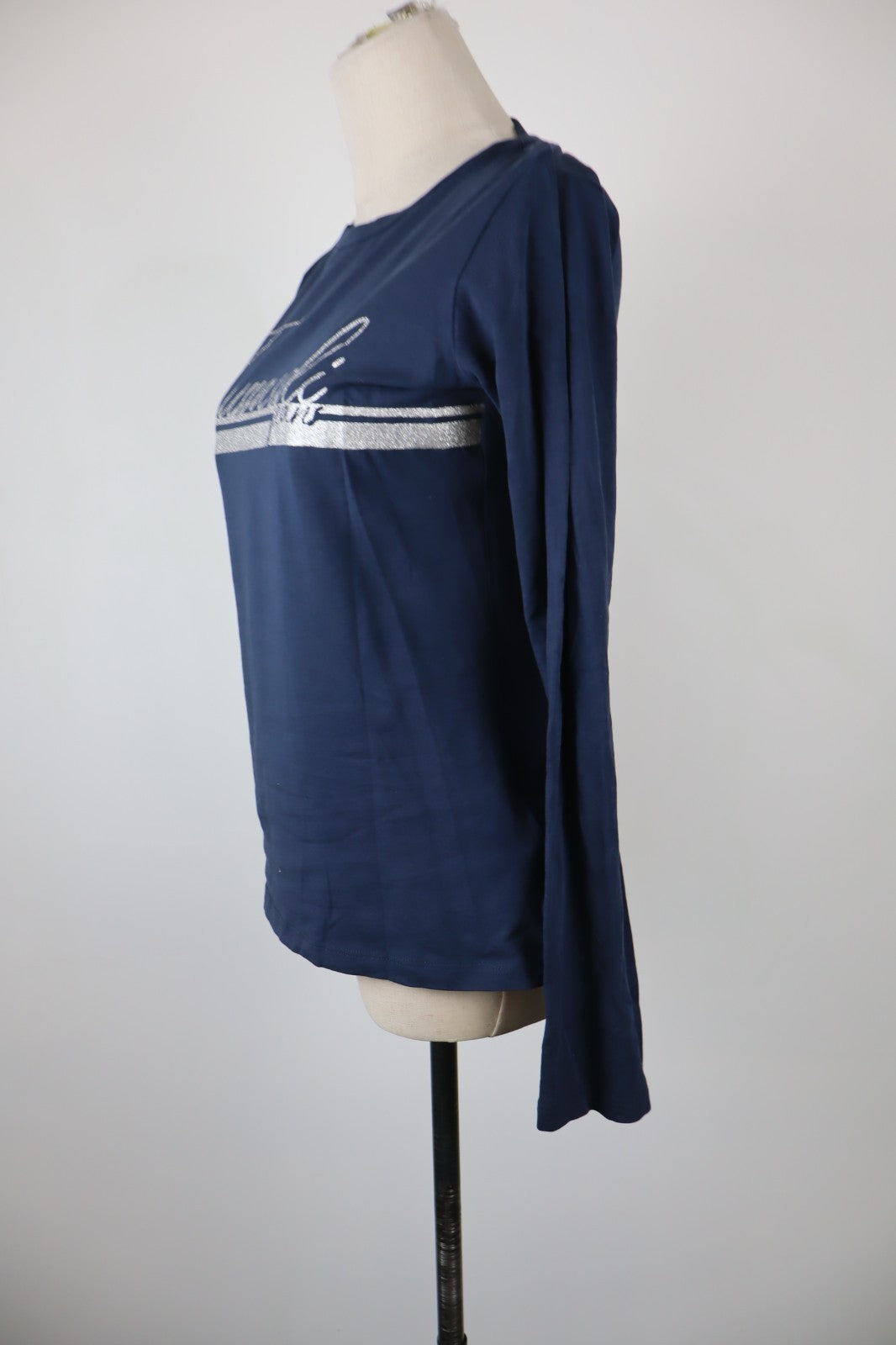 TRUSSARDI JEANS MAGLIA DONNA TG S WOMAN CASUAL VINTAGE T-SHIRT COTONE