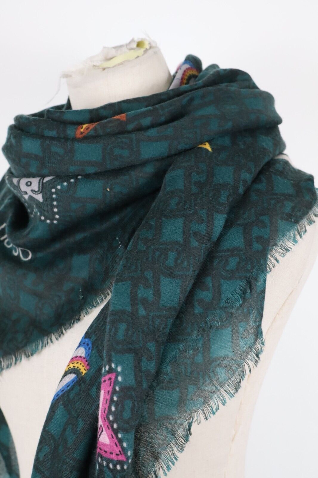 LIU JO SCIARPA UOMO DONNA UNISEX WOMAN MAN VINTAGE CASUAL SCARF