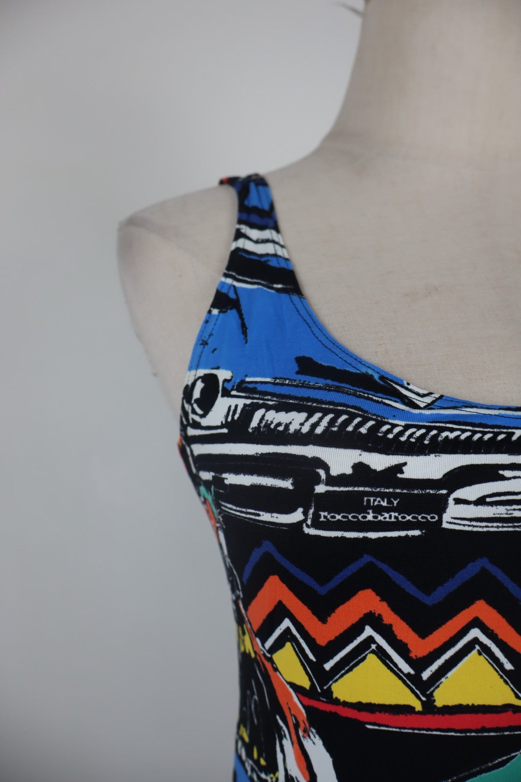 ROCCOBAROCCO CANOTTA TOP MAGLIA DONNA TG. XS WOMAN CASUAL VINTAGE T-SHIRT
