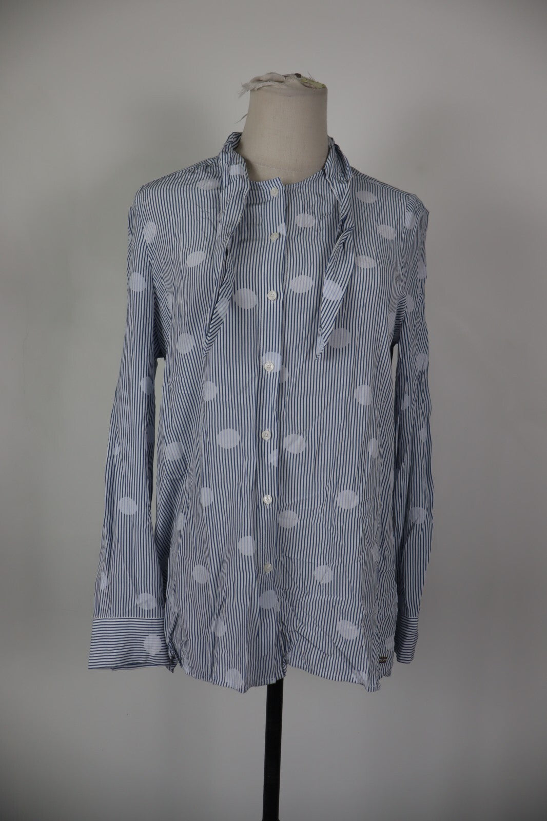 TOMMY HILFIGER CAMICIA DONNA TG. 10 WOMAN SHIRT CASUAL VINTAGE