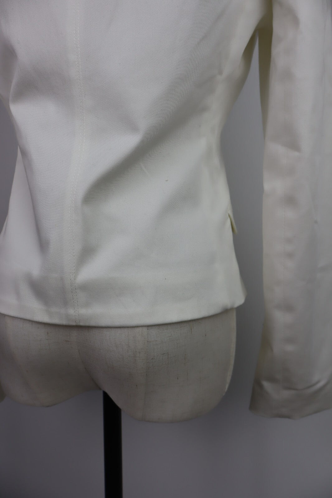 PATRIZIA PEPE GIACCA BLAZER DONNA Tg 46 WOMAN VINTAGE JACKET COTONE