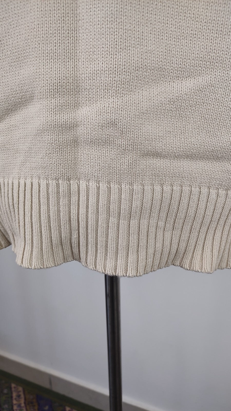 TOMMY HILFIGER MAGLIONE VINTAGE COTONE UOMO Tg. M MAN SWEATER CASUAL